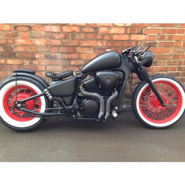 Honda #01 double seat bobber